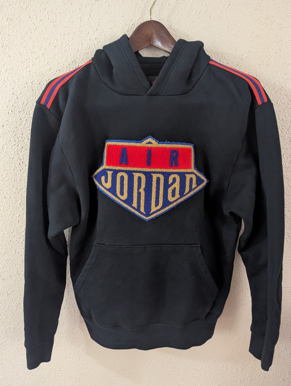 Nike Air Jordan Sport DNA Chenille Logo Hoodie Size Small